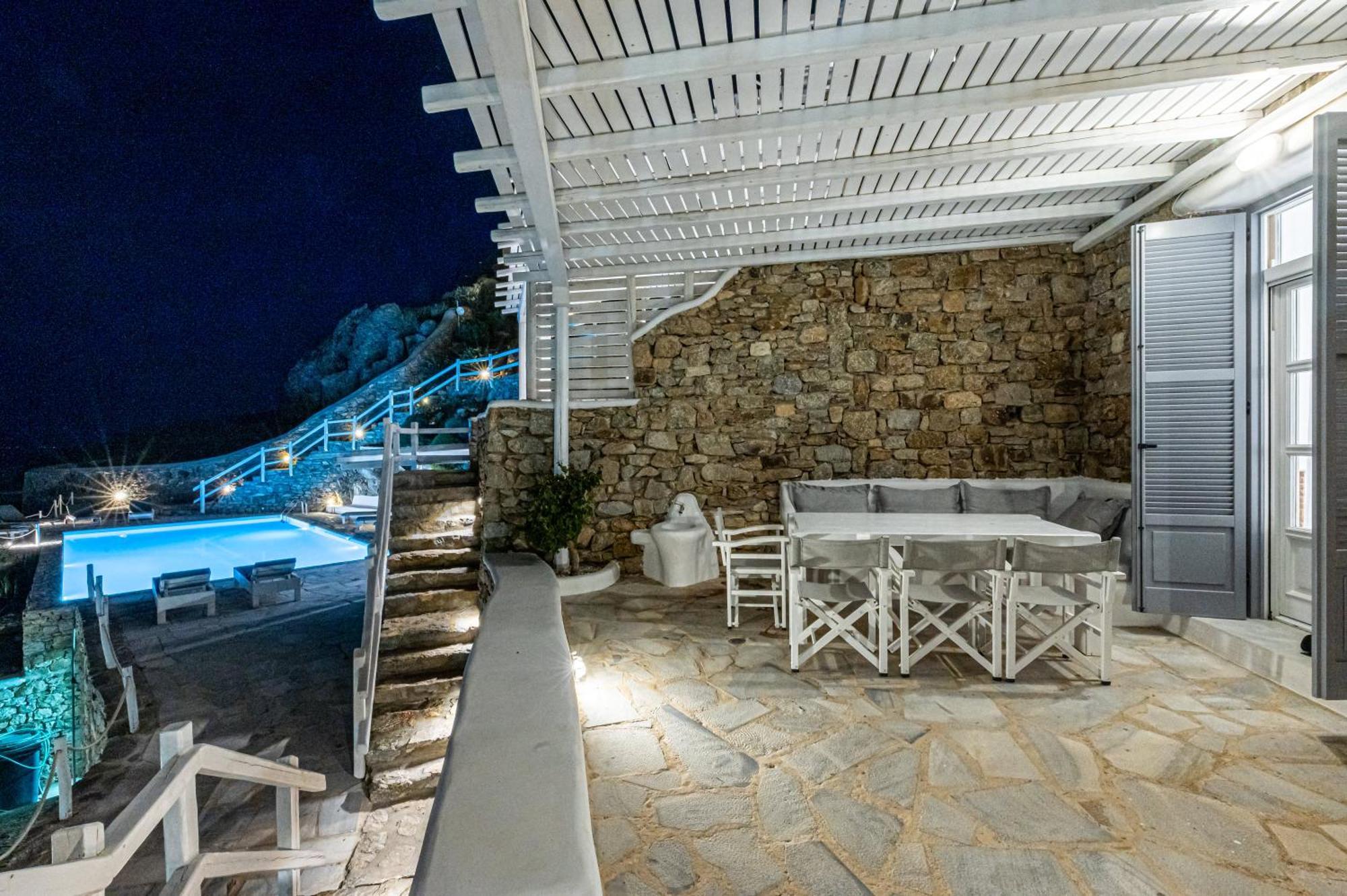 Villa Thelgo Mykonos Psarou  Exteriér fotografie